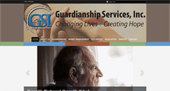 Desktop Screenshot of guardianshipservices.org