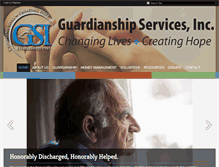 Tablet Screenshot of guardianshipservices.org